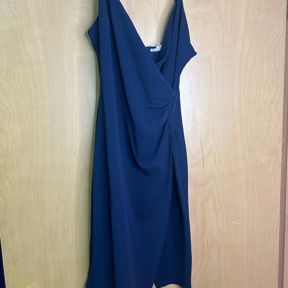 Elegant Navy Blue Dress